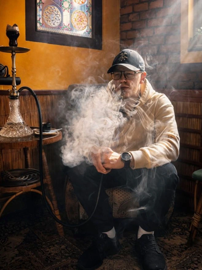 Dým, klid a čaj 🍵🌬️