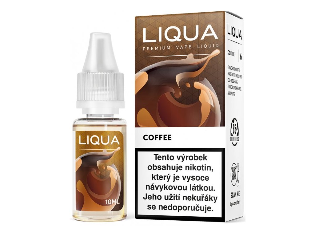 Liquid LIQUA CZ Elements Coffee 10ml (Káva)