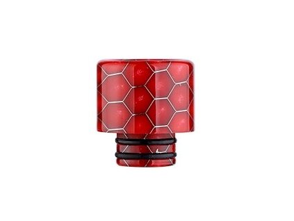 Snake Pattern 510 náustek pro clearomizer Red