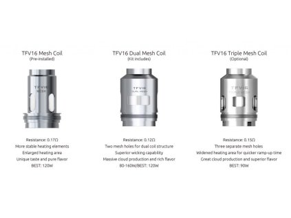 17519 1 clearomizer smoktech smok tfv16 9ml zhavici hlavy