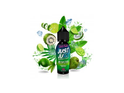 7252 prichut just juice shake and vape 10ml guanabana lime on ice