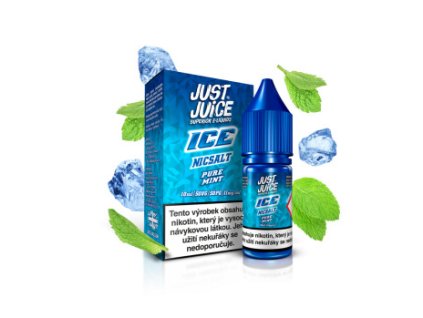 7333 liquid just juice salt ice pure mint 10ml 20mg