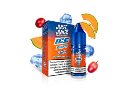 7342 liquid just juice salt ice grape melon 10ml 11mg