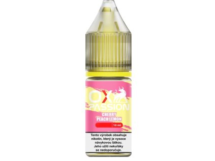 liquid oxva ox passion salts cherry peach lemon 10ml 10mg