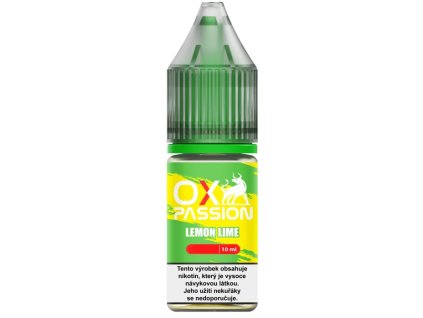 liquid oxva ox passion salts lemon lime 10ml 10mg