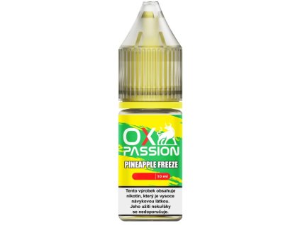 liquid oxva ox passion salts pineapple freeze 10ml 10mg