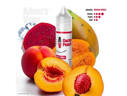 prichut adams vape shake and vape 10ml cactus peach