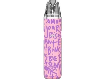 oxva xlim go elektronicka cigareta 1000mah graffiti pink