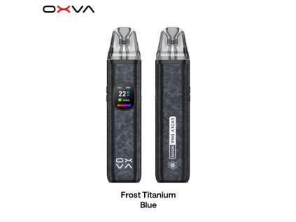 oxva xlim pro 2 dna elektronicka cigareta 1300mah frost titanium blue