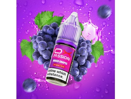 liquid oxva ox passion salts mixed grapes 10ml 10mg