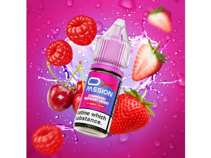 liquid oxva ox passion salts strawberry raspberry cherry 10ml 10mg