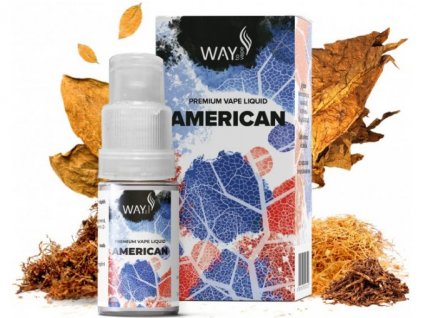 Liquid WAY to Vape American 10ml