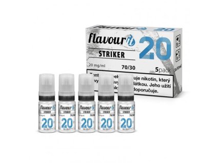 Flavourit STRIKER Nikotinová báze 70/30 5x10ml 20mg