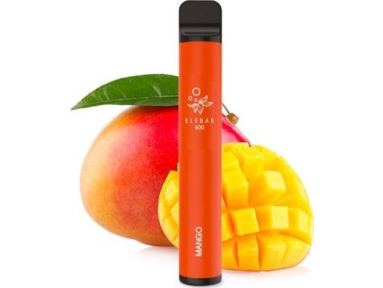 Elf Bar 600 elektronická cigareta Mango (mg 20 mg)