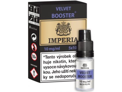 Velvet Booster CZ IMPERIA 5x10ml PG20-VG80 10mg