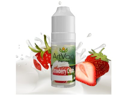 9502 10 ml artvap strawberry cream