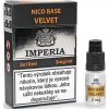 nikotinova baze imperia velvet pg20 vg80 5x10ml 3mg