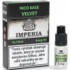 nikotinova baze imperia velvet pg20 vg80 5x10ml 6mg