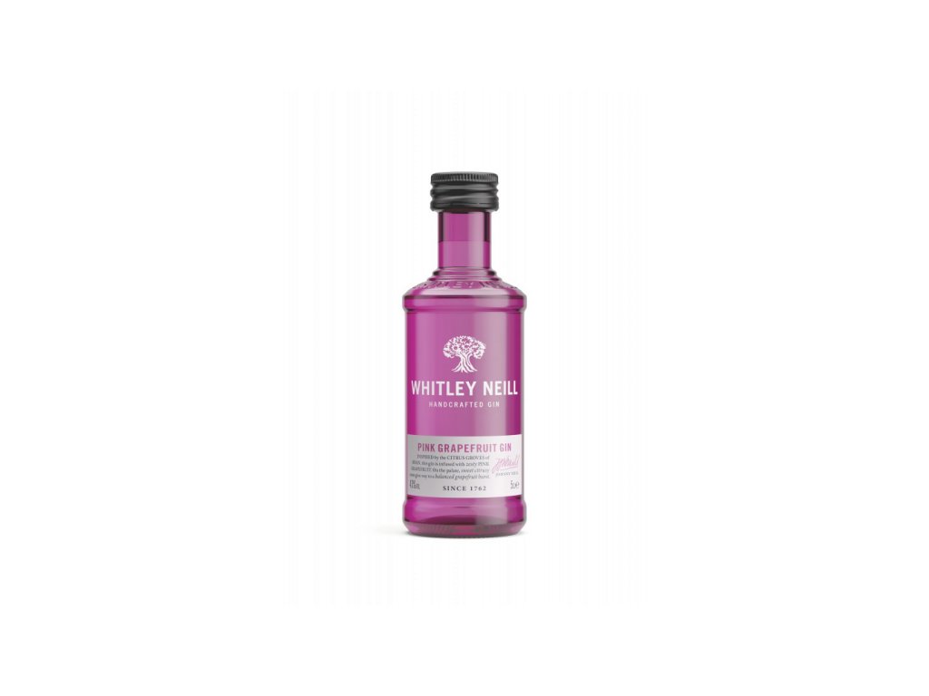 Whitley Neill pink grapefruit gin 0,05L 43%