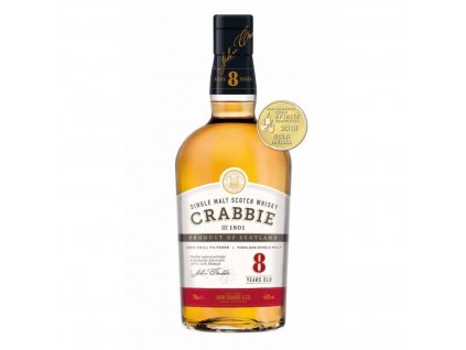 Crabbie 8yo scotch whisky 0,7L 46%