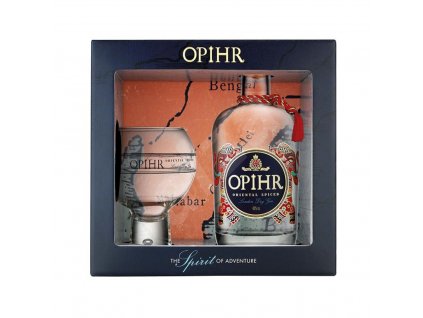 Opihr Oriental Spiced London Dry Gin 0,7L 42,5% GB  se sklenicí