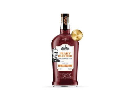 1423 peaky blinder black spiced rum 0 7l 40
