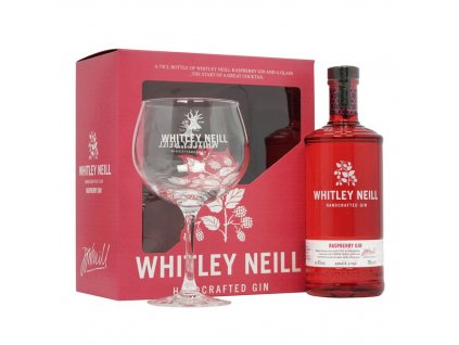 934 whitley neill raspberry gin 0 7l 43 gb se sklenici