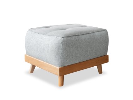 Podnožka Dazzling Daisy světle šedá