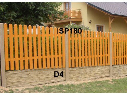 Plotová podezdívka D4SP180