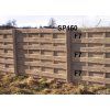 Betonový plot F7F7F7SP150