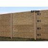Betonový plot K1K1K1K1SP200