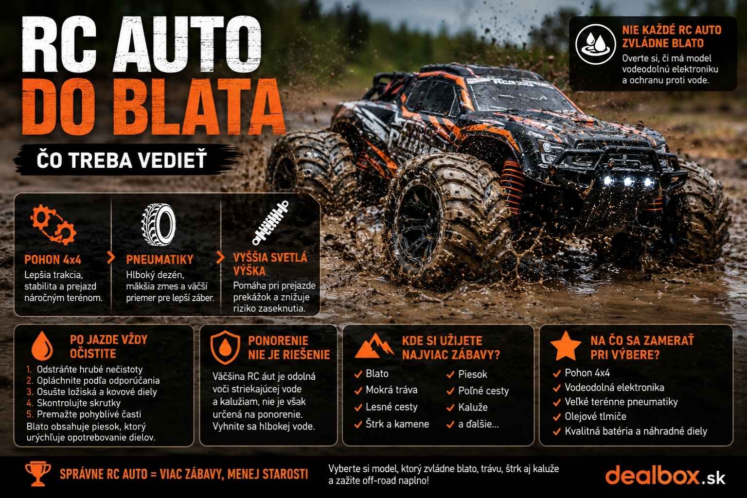 RC auto do blata