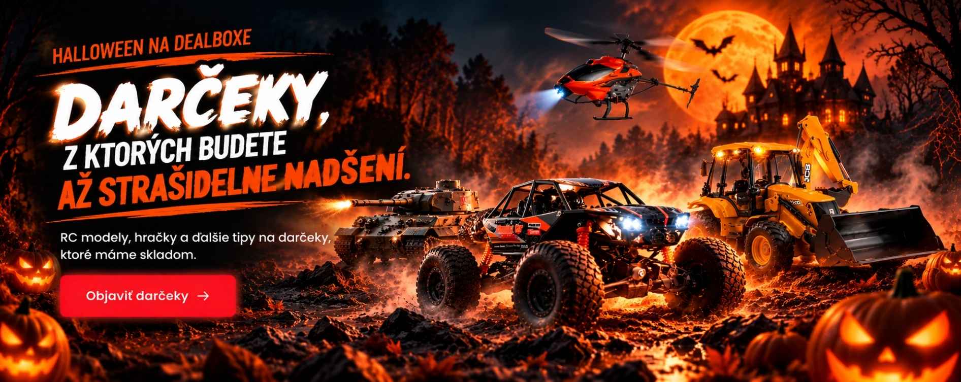Halloween výpredaj – strašidelne nízke ceny!
