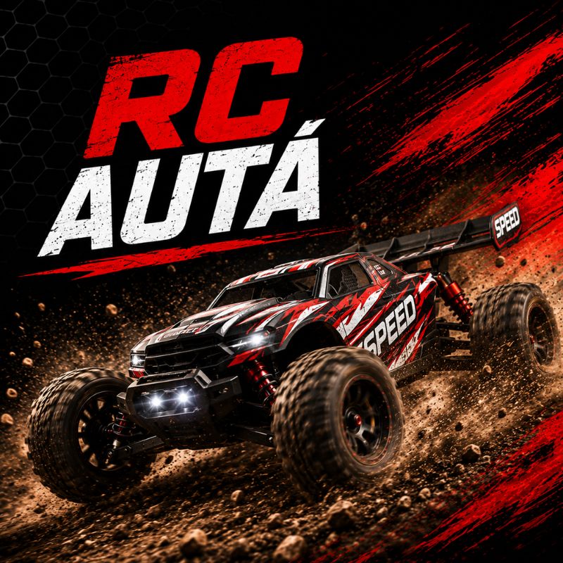 RC autá a trail