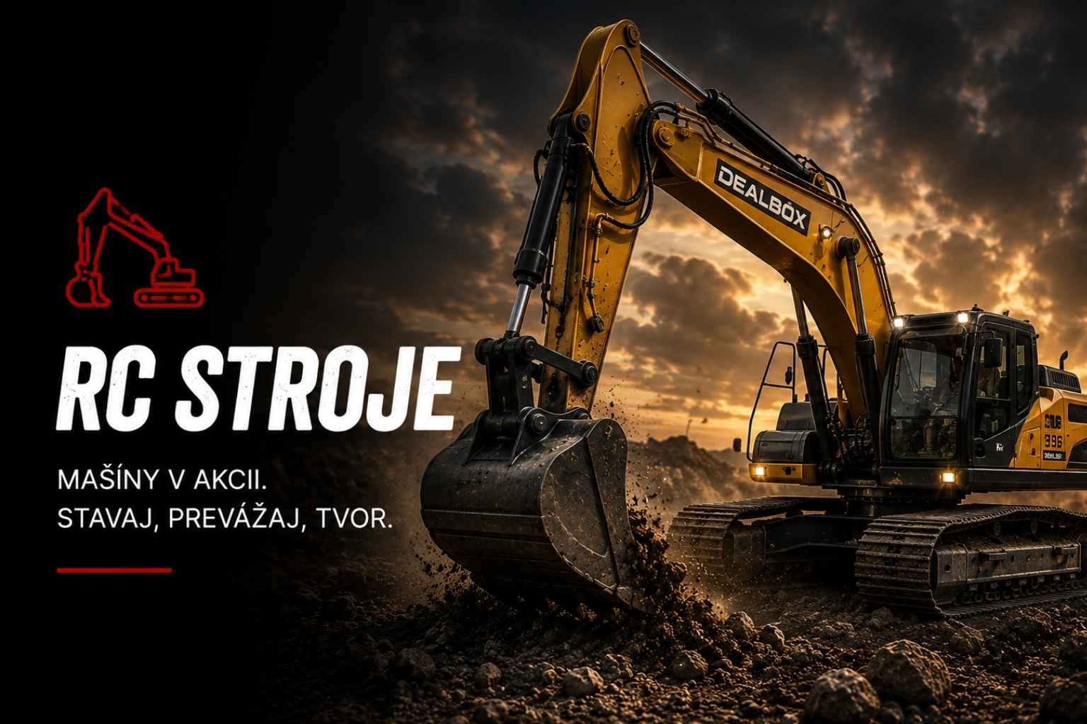Stavebné RC stroje
