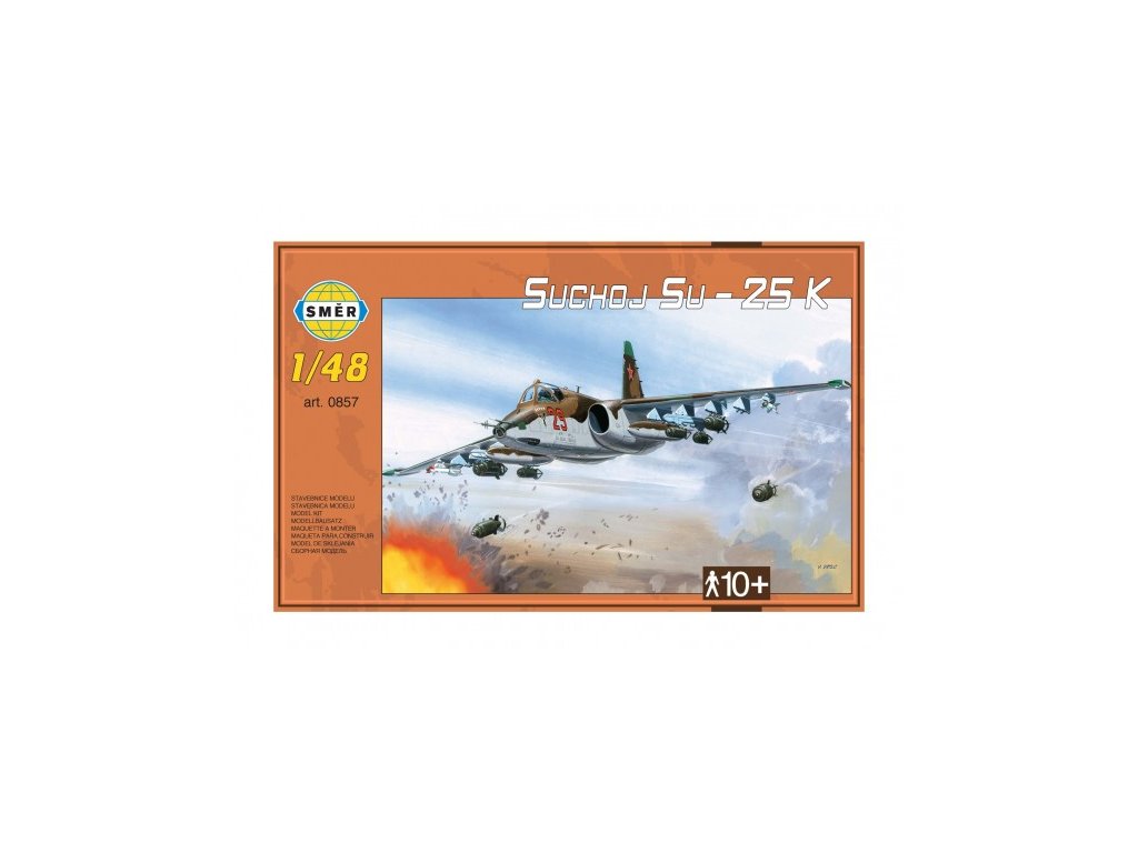 Model Suchoj SU-25K 1:48 v krabici 35x22x5cm