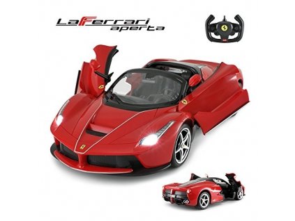 Cestné rc auto FERRARI LaFerrari aperta, červené, 1:14