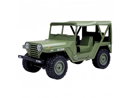 RC auto Americký jeep M151 1:14 zelený