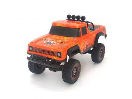 s-Idee RC auto Crawler 1:18 oranžový