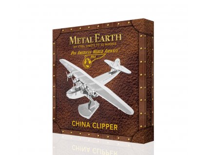 Oceľová stavebnica Pan Am China Clipper Box Ve