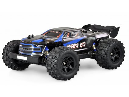 Hyper Go Truggy s GPS 4WD 1:16 RTR. brushed, LED, modročerný