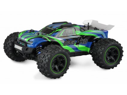 Hyper Go Truggy 4WD 1:16 RTR brushed, LED, zelenomodrý