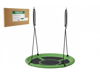 Hojdací kruh zelený 80 cm látková výplň v krabici 60x37x7cm
