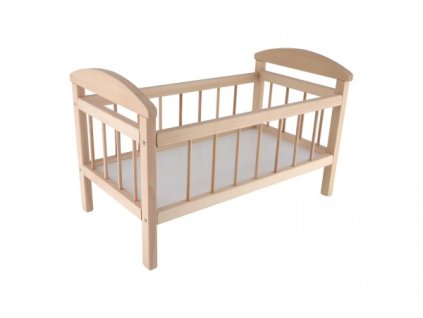 Postieľka drevo veľká 58,5x33x37,5 cm v sáčku