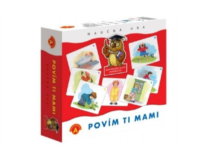 Poviem Ti, mami didaktická hra v krabici 19,5 x 18,5x5cm
