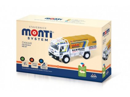 Stavebnica Monti 7 Rely Dakar Liaz 1:48 v krabici 22x15x6cm