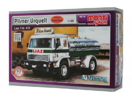 Stavebnica Monti 36 Pilsner Urguell Liaz 1:48 v krabici 22x15x6cm