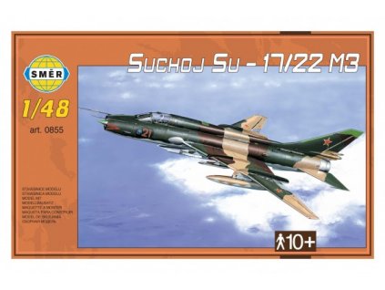 Model Suchoj SU - 17/22M3 1:48 v krabici 35x22x5cm