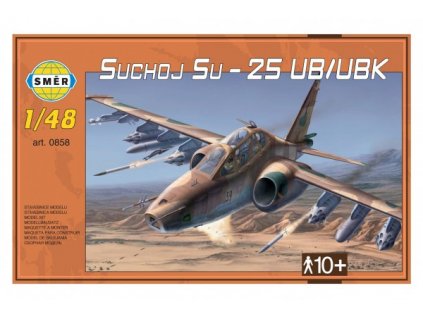 Model Suchoj SU-25 UB/UBK v krabici