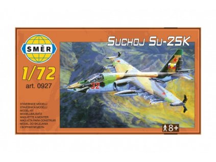 Model Suchoj Su-25K 21x20cm v krabici 25x14x4,5cm